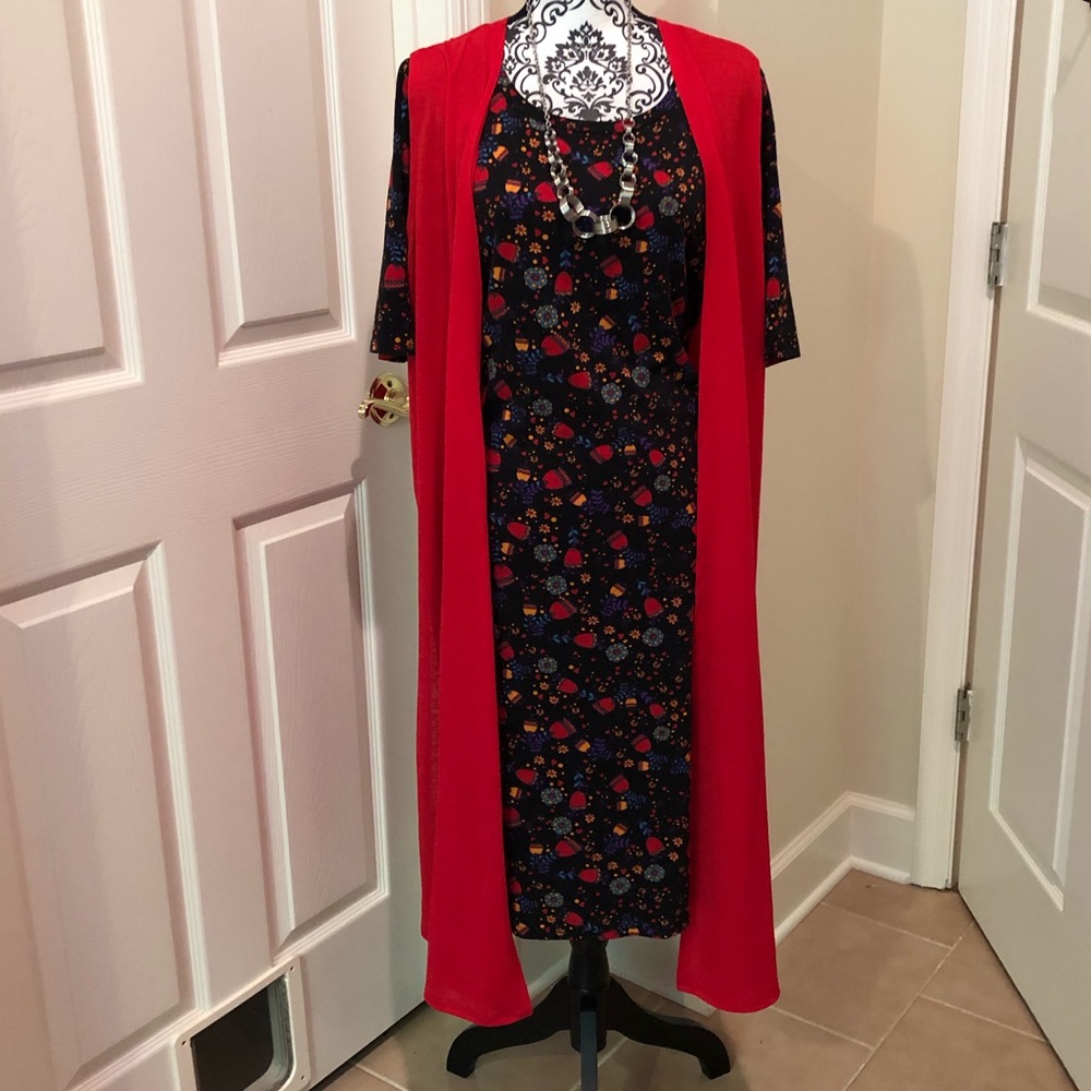 LuLaRoe sleeveless duster